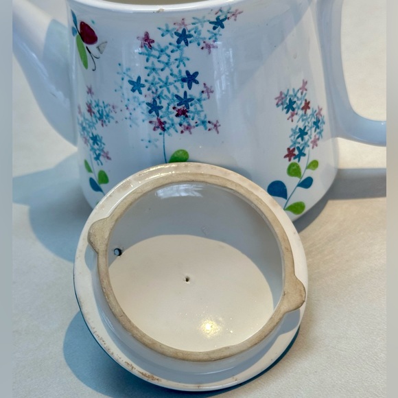 Vintage Mid Century National Potteries Lilac Time Ceramic Teapot - Picture 8 of 10